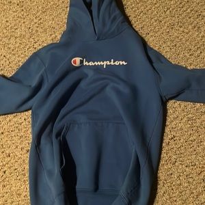 Blue champion sweatshirt for boys